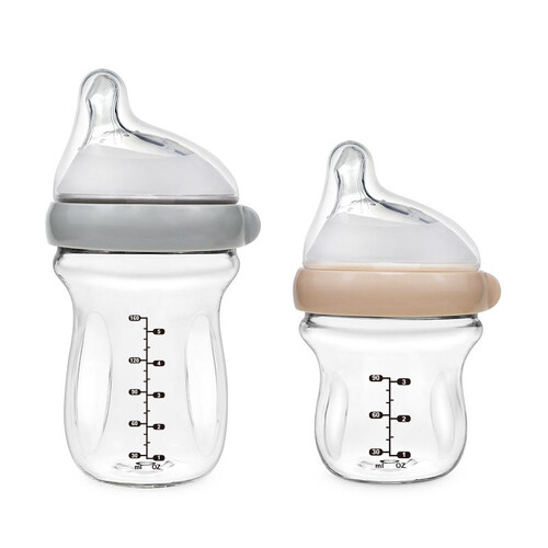 Generation 3 Glass Baby Bottle 90ml (0m+) /160ml (6m+)